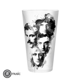 ABYSTYLE QUEEN - Bicchiere grande 400ml: "Faces"