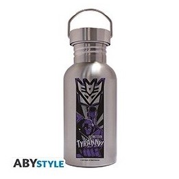 ABYSTYLE TRANSFORMERS - Bottiglia in acciaio: "Peace Through Tyranny"