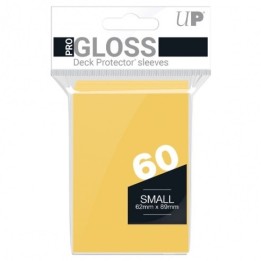 ULTRA PRO - 60 Deck Protector Sleeves Small Pro Gloss Yellow