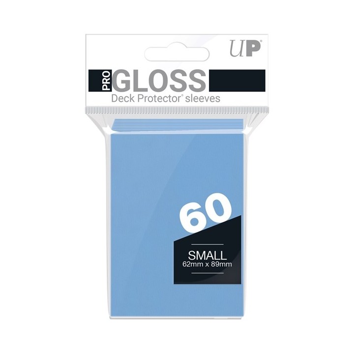 ULTRA PRO - 60 Bustine Small Pro Gloss Light Blue
