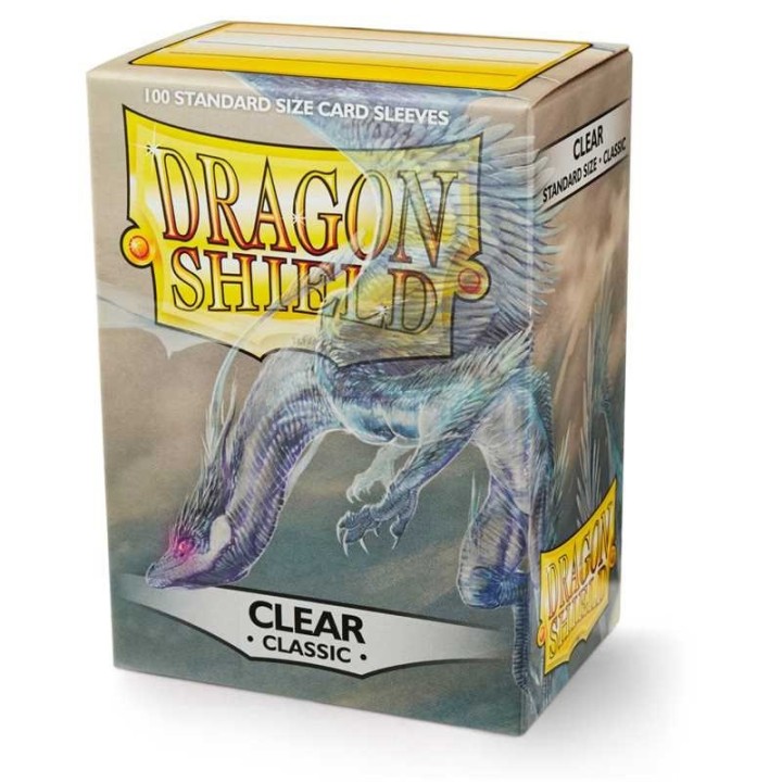 DRAGON SHIELD Standard Sleeves - Clear (100 Sleeves)