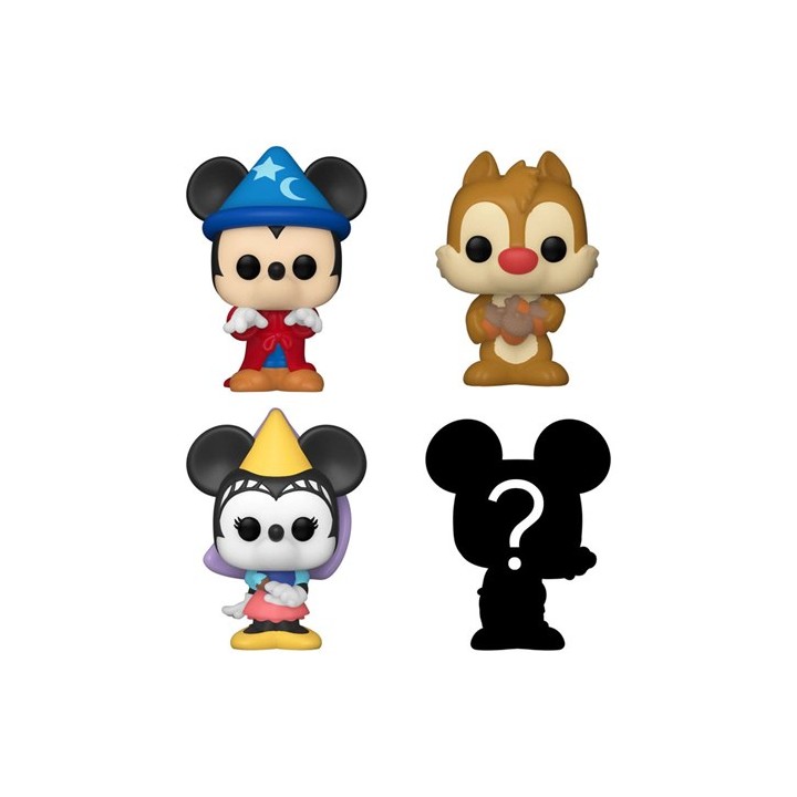 FUNKO POP Bitty 4-Pack: Disney - Sorcerer Mickey