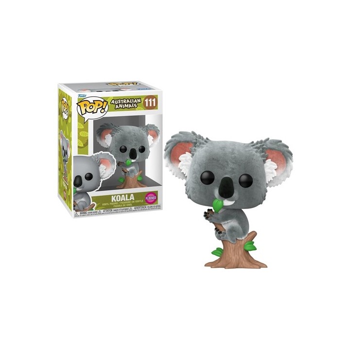 FUNKO POP Australian Animals - 111 Koala (Flocked) 9cm