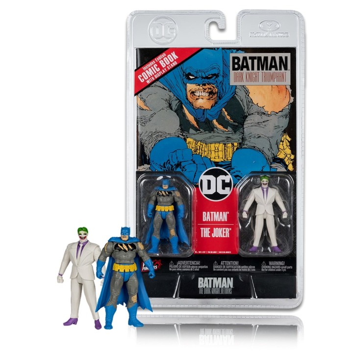 MCF15862 - DC Direct: Page Punchers Action Figure 2-Pack Batman & The Joker 8cm