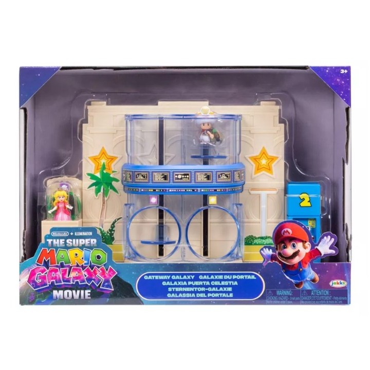 JAKKS PACIFIC Super Mario Galaxy Gateway Galaxy Diorama