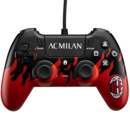 Wired Controller PS4: AC Milan Flames