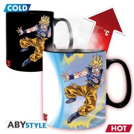 ABYSTYLE DRAGON BALL - Tazza termosensibile 460 ml: "Goku VS Buu"