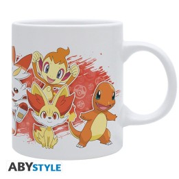 ABYSTYLE POKEMON - Tazza 320 ml : "Starters di fuoco"