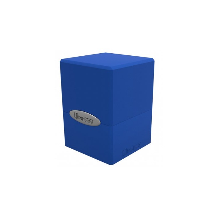 ULTRA PRO - Deck Box 100+ Satin Cube - Pacific Blue
