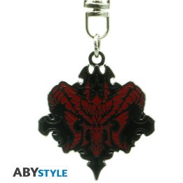 ABYSTYLE DIABLO - Portachiavi in metallo : "Logo Diablo"