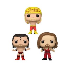 FUNKO POP WWE - 3-Pack Hogan & Outsiders
