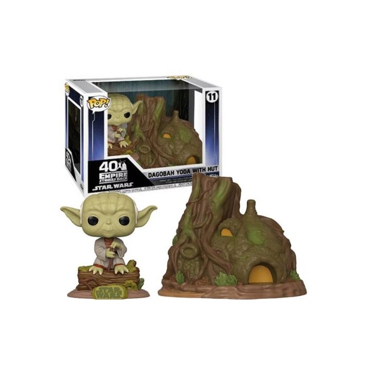 FUNKO POP Star Wars: Town - 11 Yoda's Hut (DAMAGED BOX)