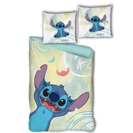 AyMax - DISNEY - LILO & STITCH - Copripiumino (140x200cm) : 'Cotone BIO'