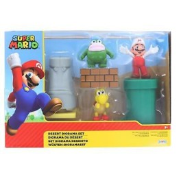 JAKKS PACIFIC NINTENDO SUPER MARIO DESERT DIORAMA SET