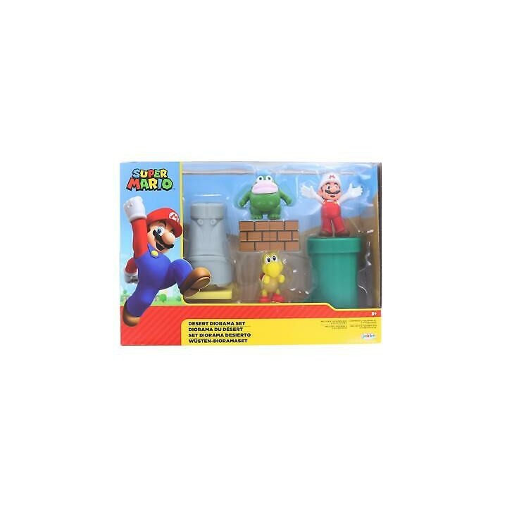 JAKKS PACIFIC NINTENDO SUPER MARIO DESERT DIORAMA SET