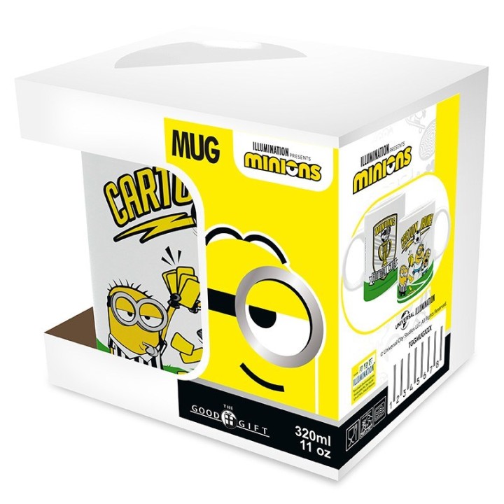 ABYSTYLE MINIONS - Tazza 320ml : " FOOTBALL - YELLOW CARD"