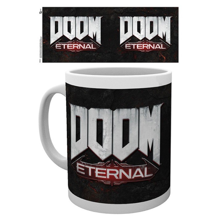 ABYSTYLE DOOM - Tazza 320 ml : " Doom Eternal Logo"