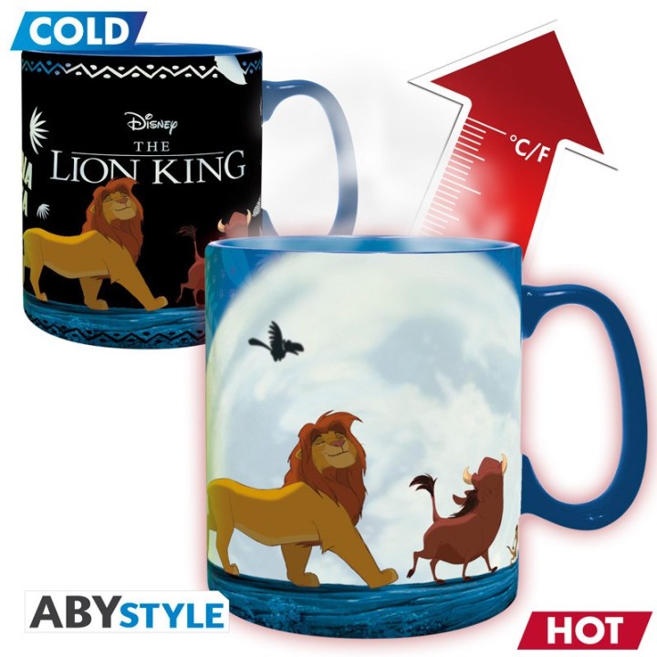 ABYSTYLE DISNEY - Tazza termosensibile 460 ml: "The Lion King"