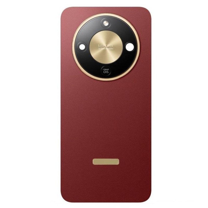 COVER POSTERIORE PER HONOR MAGIC8 LITE 5G (MTN-NX1M) MARRONE / ROSSO..