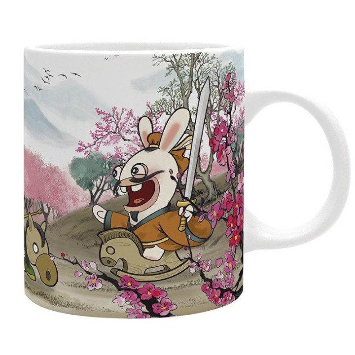 ABYSTYLE RAVING RABBIDS - Tazza 320 ml: "Print"