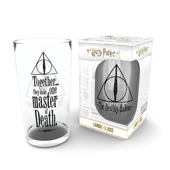 ABYSTYLE HARRY POTTER - Bicchiere Grande 400 ml: "Deathly Hallows"