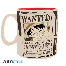 ABYSTYLE ONE PIECE - Tazza 460 ml: "Luffy & Wanted"