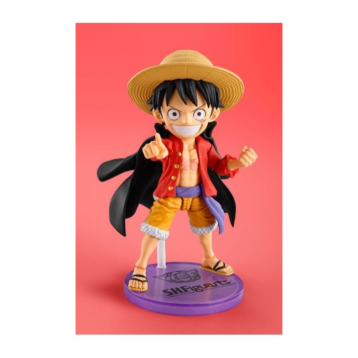 BANDAI - 100479 - One Piece Monkay D. Luffy WCF X S.H. Figuarts Figure