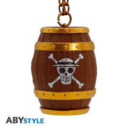 ABYSTYLE ONE PIECE - Portachiavi 3D: "Barrel"