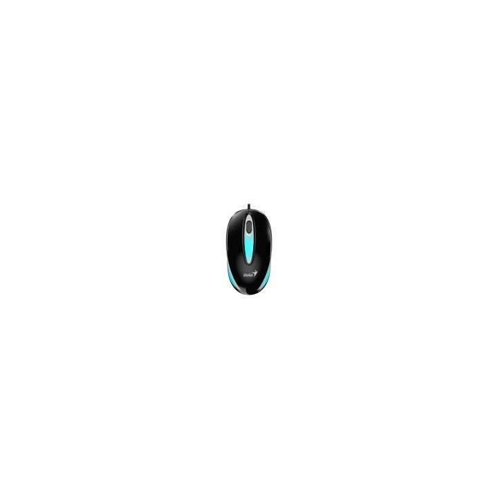 GENIUS MOUSE USB DX-MINI FLASHING LED BLACK