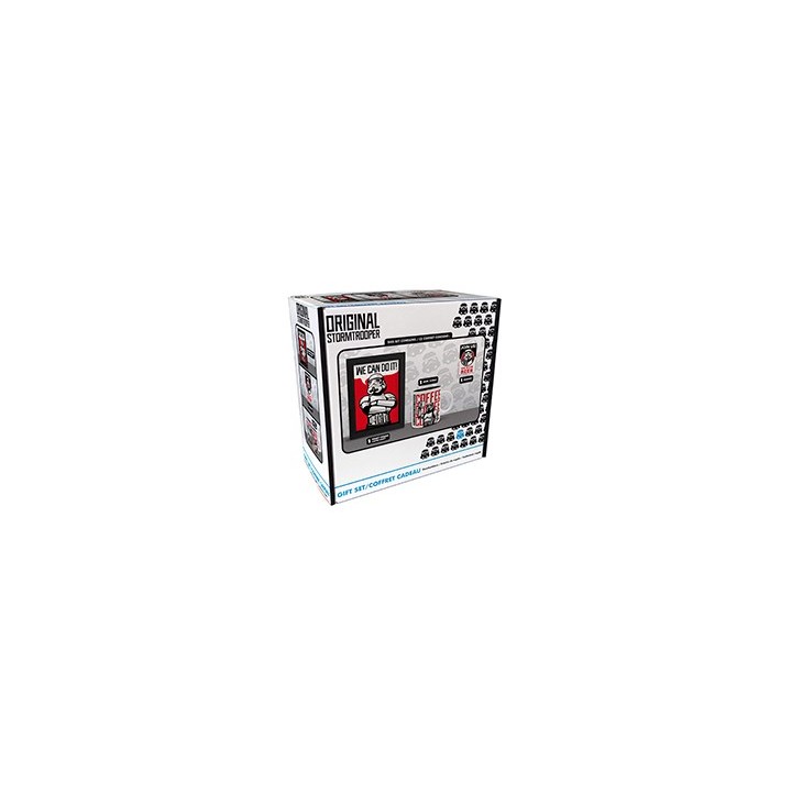 ABYSTYLE STAR WARS - Box regalo (tazza 320ml, quadretto e calamita) : "Stormtrooper"