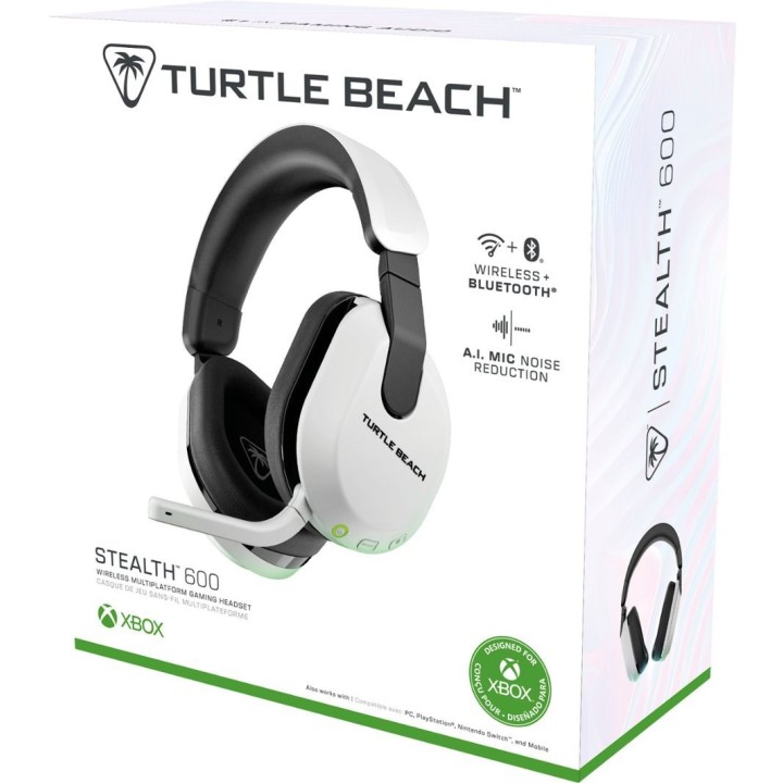 TURTLE BEACH cuffie gaming Stealth 600 GEN3 White