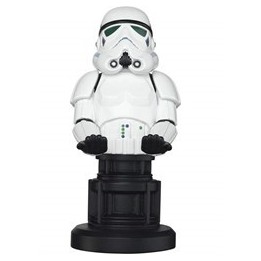 STAR WARS - STORMTROOPER CABLE GUY (porta smartphone/controller + cavo USB 2 metri separato)