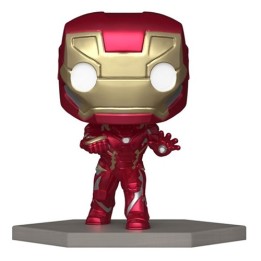 FUNKO POP Marvel: Civil War Build a Scene - 1153 Iron Man (Exclusive) 9 cm