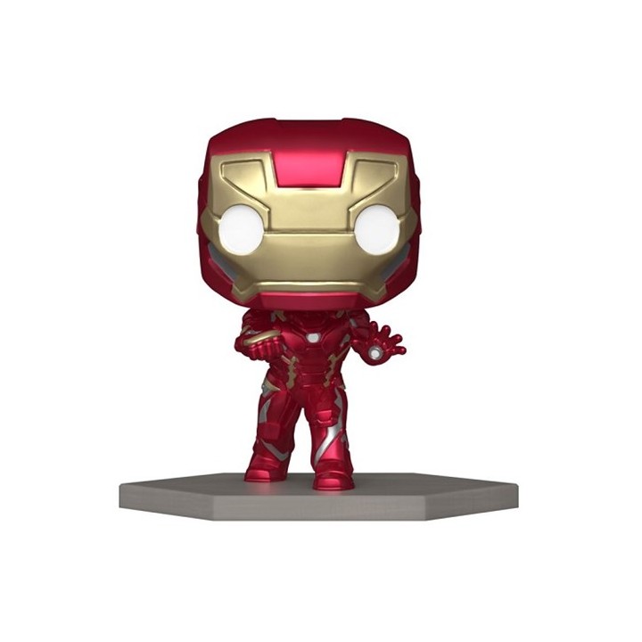 FUNKO POP Marvel: Civil War Build a Scene - 1153 Iron Man (Exclusive) 9 cm