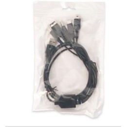 USB Multiconsole Cable (all DS/GamePad WiiU/PSP) (in freaks and geeks bags + labels)