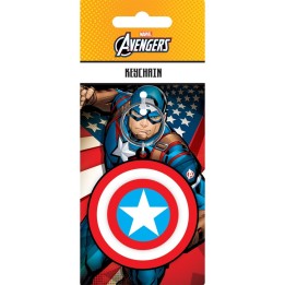 PYRAMID - CAPTAIN AMERICA (SHIELD) SPINNER KEYCHAIN