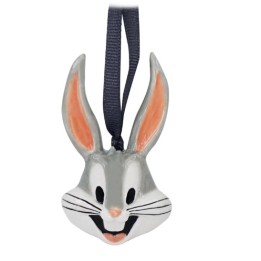 LOONEY TUNES - Decorazione natalizia/ regalo in ceramica "Bugs Bunny"
