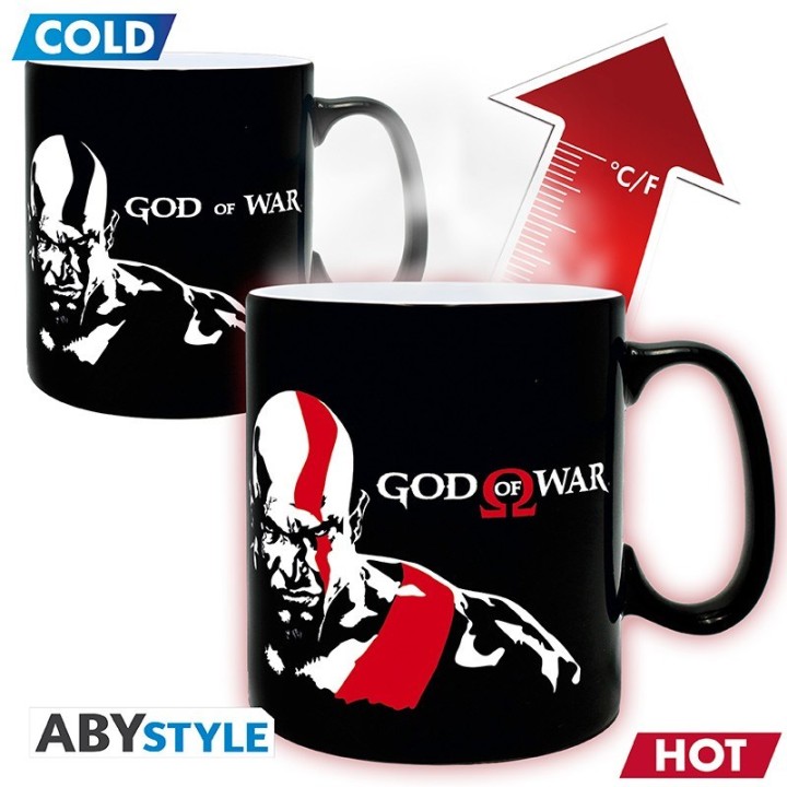 ABYSTYLE GOD OF WAR - Tazza termosensibile 320 ml: "Kratos"