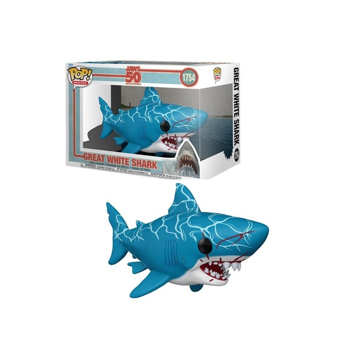 FUNKO POP Movies: Jaws S3 – 6" Great White Shark (Retro)