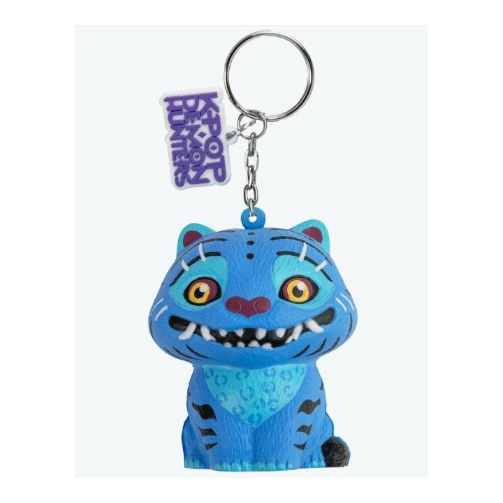 CINEREPLICAS 112334 - Kpop Demon Hunters Derpy Tiger Squishy Keychain