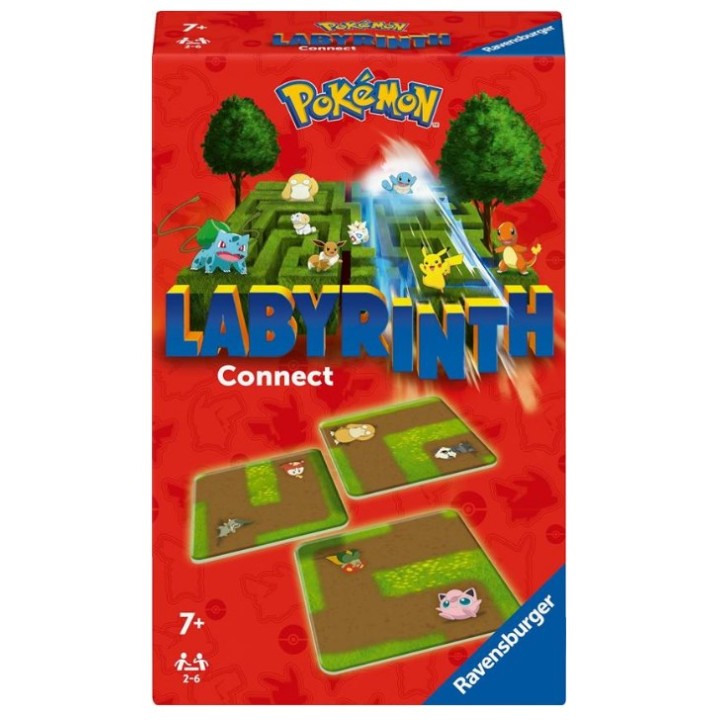 Pokemon Labyrinth Connect Card Game - Gioco da Viaggio