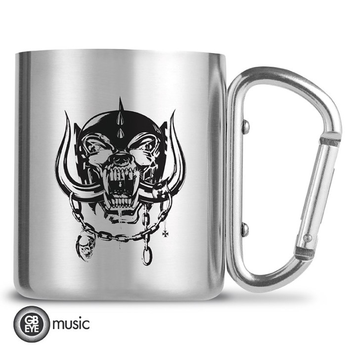 ABYSTYLE MOTORHEAD - Tazza con moschettone in acciaio 235 ml: Warpig