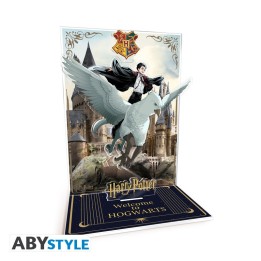 ABYSYLE HARRY POTTER - Diorama acrilico: "Harry & Buck in Hogwarts"