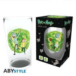 ABYSTYLE RICK AND MORTY - Bicchiere grande 400 ml: "Portal"