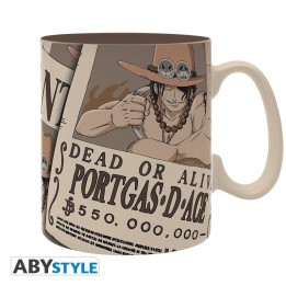 ABYSTYLE ONE PIECE - Tazza 460ml: "Wanted Ace"