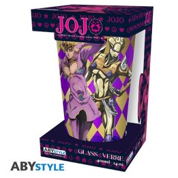 ABYSTYLE - JOJO'S BIZARRE ADVENTURE -Premium Large Glass-400ml-Golden.