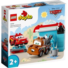 LEGO 10996 DISNEY - Divertimento all’autolavaggio con Saetta McQueen e Cricchetto