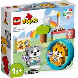 LEGO 10977 DUPLO - Il mio primo cagnolino e gattino con suoni