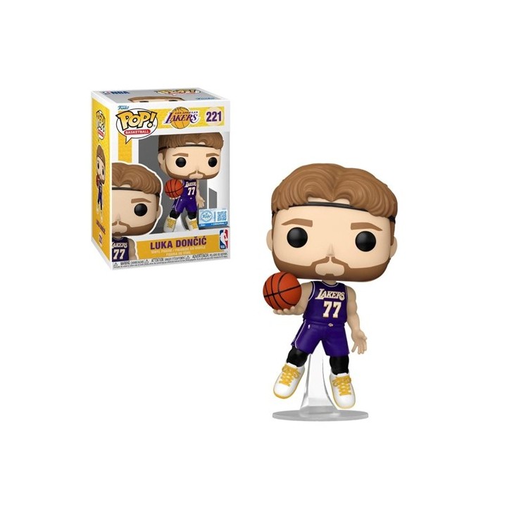 FUNKO POP NBA: Los Angeles Lakers - 221 Luka Doncic (2025 Statement Edition Uniform) (Exclusive) 9cm