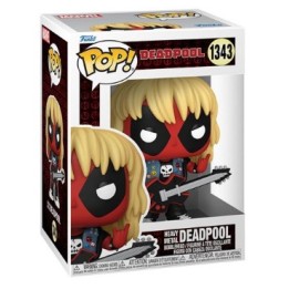 FUNKO POP Marvel: Deadpool - 1343 Heavy Metal Band 9 cm (DAMAGED BOX)